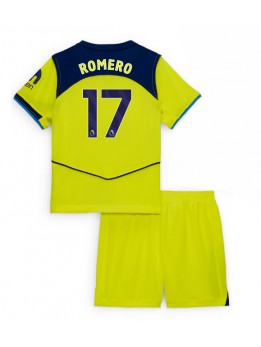 Tottenham Hotspur Cristian Romero #17 Replika Tredje Kläder Barn 2025-26 Kortärmad (+ byxor)
